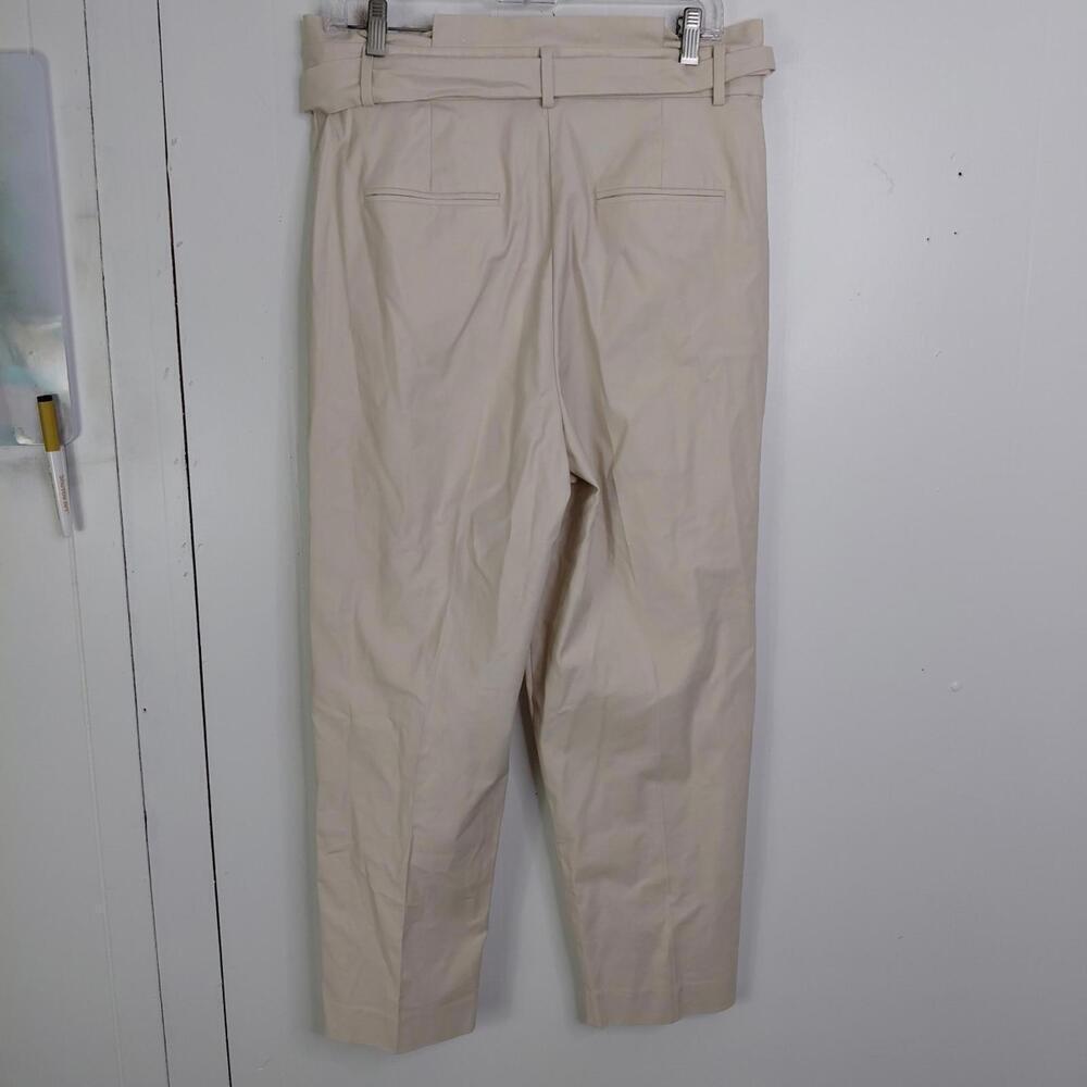Ann Taylor Pants Womens 8 Tie Waist Tapered Paperbag Capsule Career Office Work - Picture 9 of 9